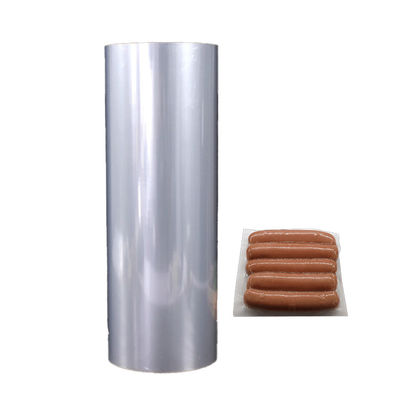 Afdrukbaar logo gelamineerd PVDC thermoforming film Medium Barrier Multilayer PA PE Food Packaging Material