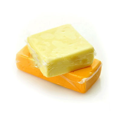 Flexible kaas / ham / vlees plastic verpakkingsfilm voor voedselverpakkingen 50-150mic