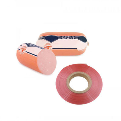 Kleurrijke Flexografie Geprinte Plastic Worst Casing Roll Voor Worsten