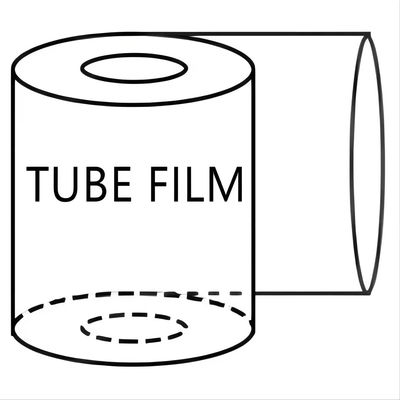 Vissen Zeevruchten Roll Tube Plastic Film Roll Polythene PA Plastic Continuous Sleeve For Vacuum Packaging