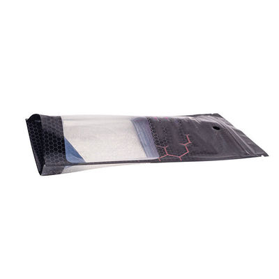 PVDC bedekte PET meerlaagse kunststof Stand up Zip Lock pouch Custom dikte 100-130 micron