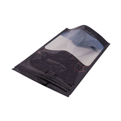 PVDC bedekte PET meerlaagse kunststof Stand up Zip Lock pouch Custom dikte 100-130 micron