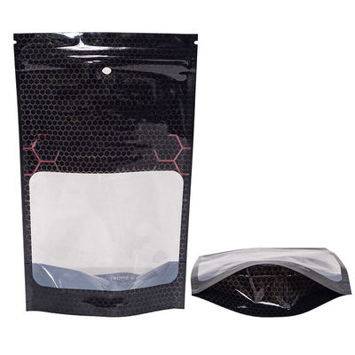 PVDC bedekte PET meerlaagse kunststof Stand up Zip Lock pouch Custom dikte 100-130 micron