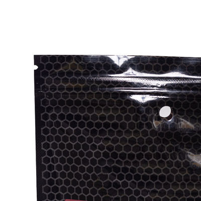 PVDC bedekte PET meerlaagse kunststof Stand up Zip Lock pouch Custom dikte 100-130 micron