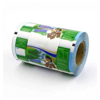 Kleurgeprinte automatische verpakking PVDC gelamineerde zakken rol 40mic~250mic
