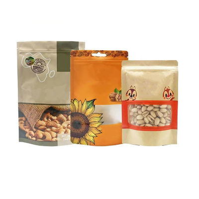 Ziplock geurbestendige stand-up zak Custom gedrukte zakken voor voedselverpakkingen