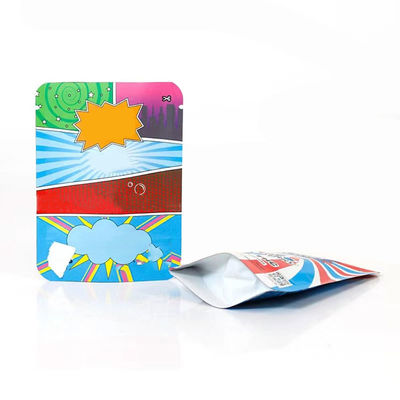 Ziplock geurbestendige stand-up zak Custom gedrukte zakken voor voedselverpakkingen