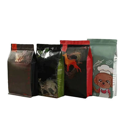 Food Pack Bag Plastic Custom Printed Coffee Bags Ziplock 40 Mic~250 Mic