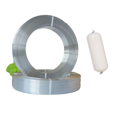 Voedsel worst Hoesing verzegelde rol van aluminium draad clips ф2.1mm 570m Lengte
