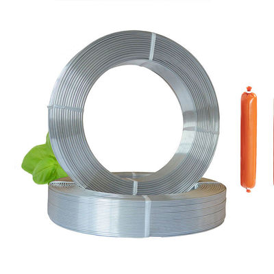 Voedsel worst Hoesing verzegelde rol van aluminium draad clips ф2.1mm 570m Lengte