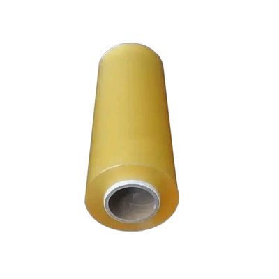 Huishoudelijke voedingsmiddelen Cling Wrap Plastic Film PVC / PVDC / PE / LDPE Cling Film Met Slide Cutter