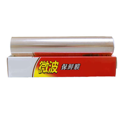 Microwaveoven PVDC Cling Film Box voor huishoudelijk voedsel Cling Film Verwerking en aanpassing