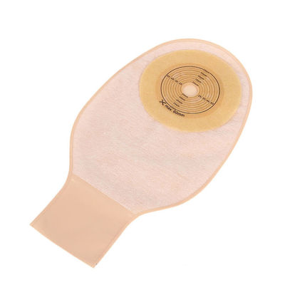 Oop zak voor stomie, zakklem, sluiting, afvoerbare 15-60 mm, beige