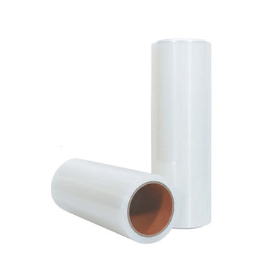 Voedingsmiddelenverpakking PVC-clampfilmrol Voedselverpakking met metalen snijmachine Schuifmachine PVDC / PE / LDPE / PVC