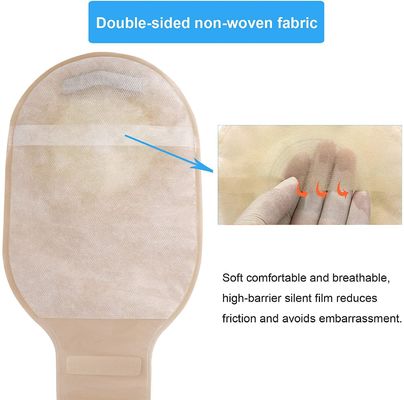 Een / twee stukken 15-80 mm wegwerpsak voor colostomie zonder / met geactiveerde koolstof