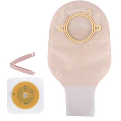 Een stuk / twee stukken wegwerp colostomie zak / stomie zak 70 mm