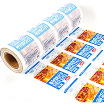 Gelamineerde gedrukte PVDC-plastic sausage hoesfilm China
