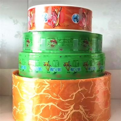 Gepersonaliseerde voedingsmiddelen PVDC Plastic Casing Film Package Worsten