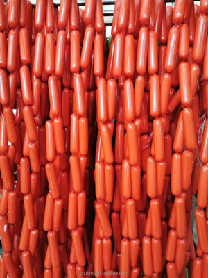5 kg/rol Plastic sausage casing machine vullen en zelfgemaakt