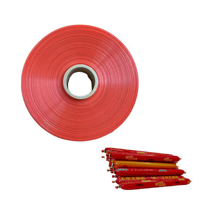 Gepersonaliseerd logo PVDC basis Plastic sausage casing film hoge transparantie