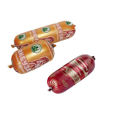 Gepaste grootte PVDC Plastic Sausage Casing Film Voor voedselverpakkingsproces Wond Roll Verpakte industriële voeding