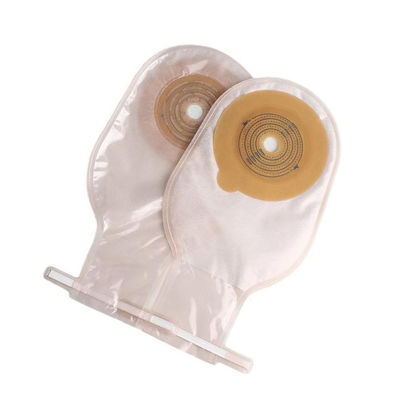 Convatec Colostomy Bag High Barrier Soft PVDC Co Extrusion Film Stomy Bag met plastic haak
