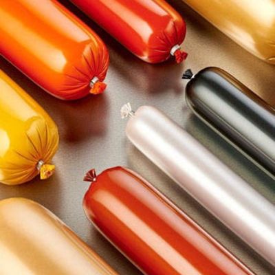 30-350 mm Platte breedte PVDC Plastic Sausage Casing Film Hittebestendig tot 90C Voor Sausage Verpakking