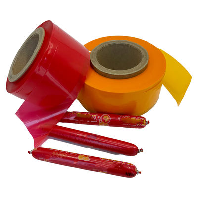 Gepersonaliseerd logo PVDC Plastic Sausage Casing Film Voor Verpakking