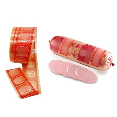 Vochtbestendige PVDC Plastic Sausage Casing Film voor Sausage Packaging Wound Roll Packaged Use Use Sausage