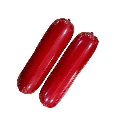 Professionele PVDC-plastic worstkasfilm hittebestendig tot 90 °C voor worstproductie